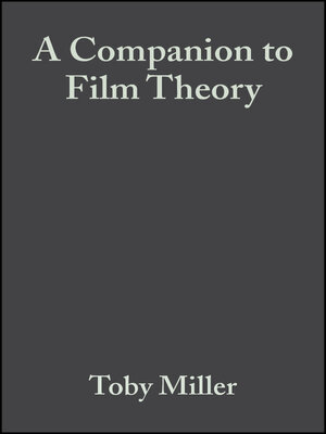 cover image of A Companion to Film Theory